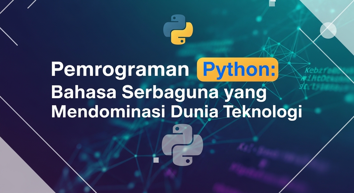 Pemrograman Python: Bahasa Serbaguna yang Mendominasi Dunia Teknologi