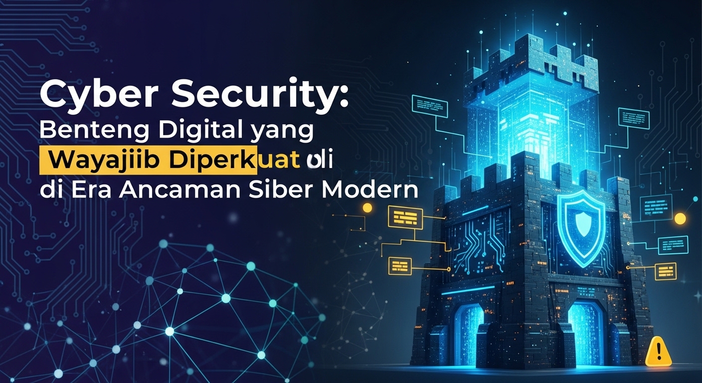 Cyber Security: Benteng Digital yang Wajib Diperkuat di Era Ancaman Siber Modern