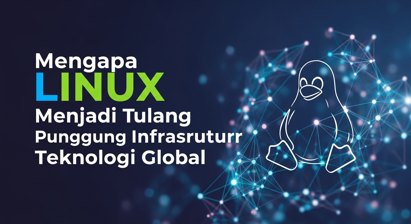 Mengapa Linux Menjadi Tulang Punggung Infrastruktur Teknologi Global