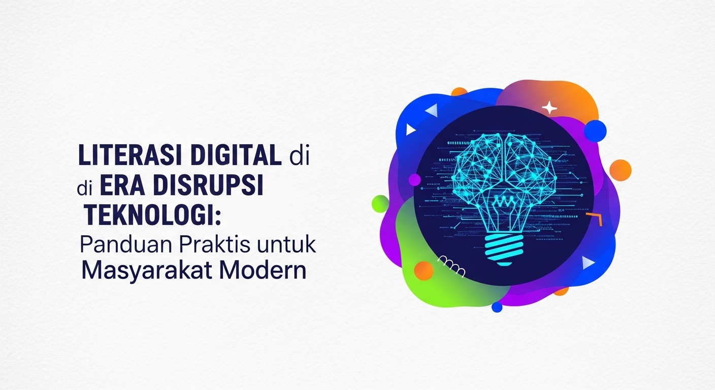 Literasi Digital di Era Disrupsi Teknologi: Panduan Praktis untuk Masyarakat Modern