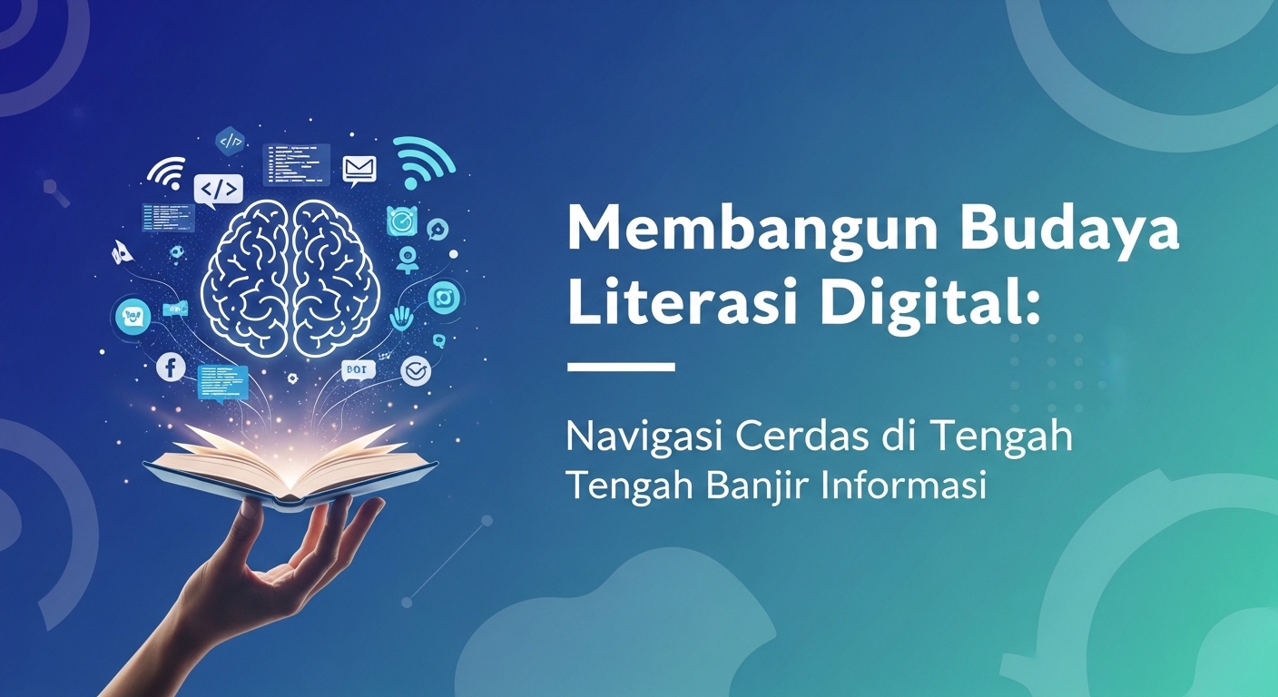 Membangun Budaya Literasi Digital: Navigasi Cerdas di Tengah Banjir Informasi