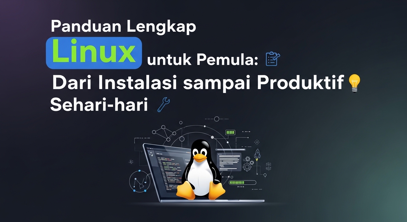 Panduan Lengkap Linux untuk Pemula: Dari Instalasi sampai Produktif Sehari-hari