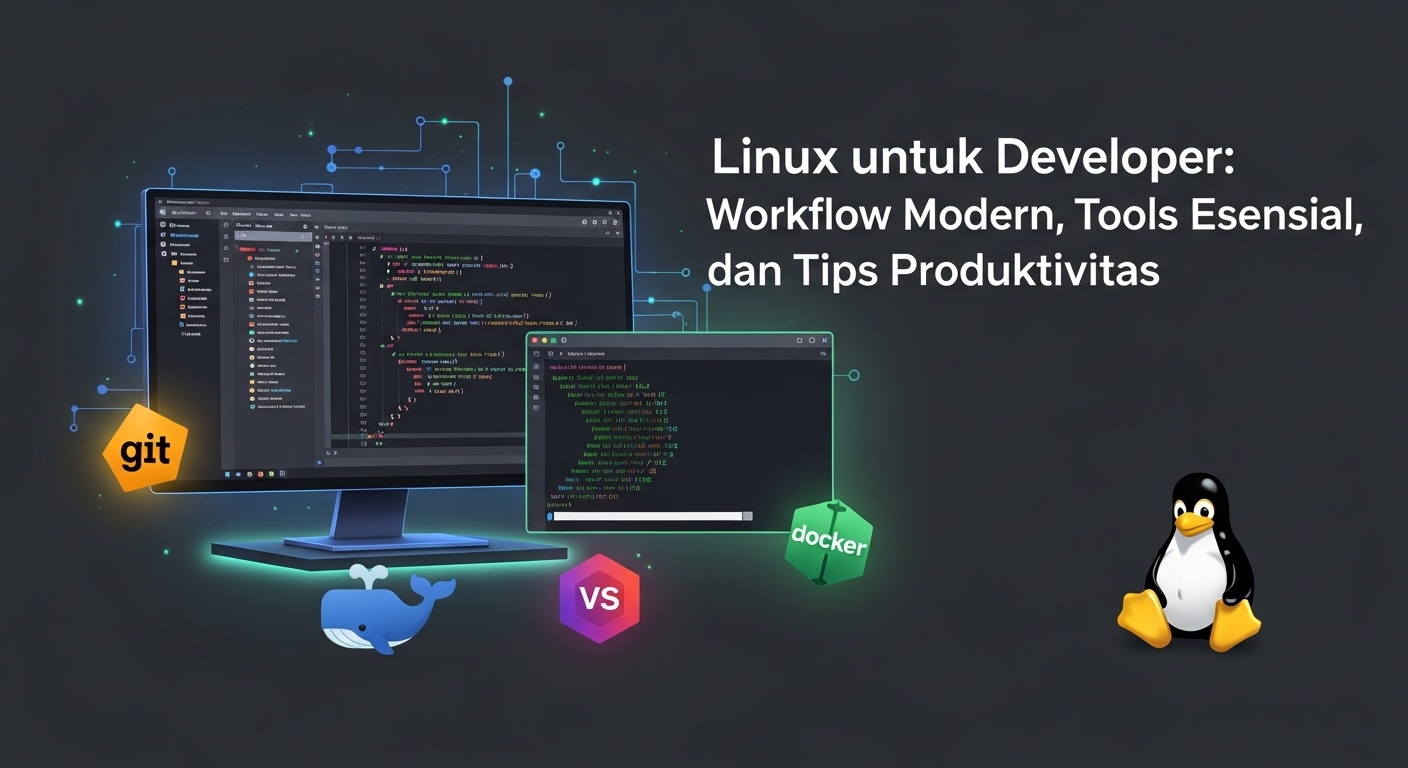 Linux untuk Developer: Workflow Modern, Tools Esensial, dan Tips Produktivitas