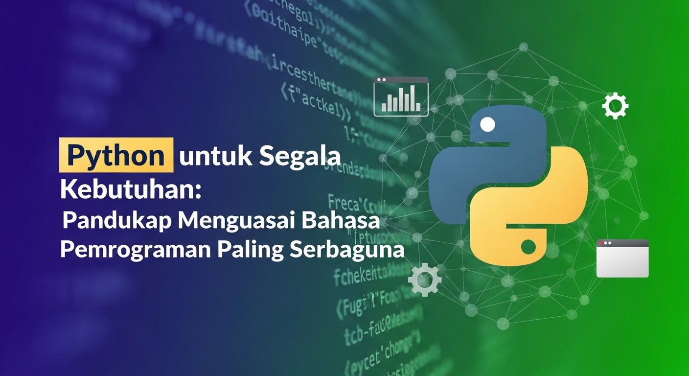 Python untuk Segala Kebutuhan: Panduan Lengkap Menguasai Bahasa Pemrograman Paling Serbaguna