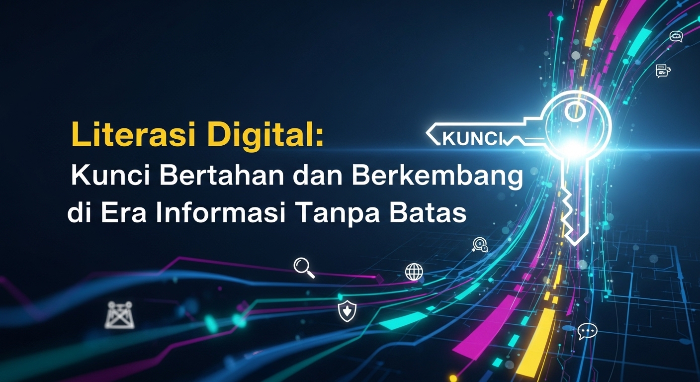 Literasi Digital: Kunci Bertahan dan Berkembang di Era Informasi Tanpa Batas