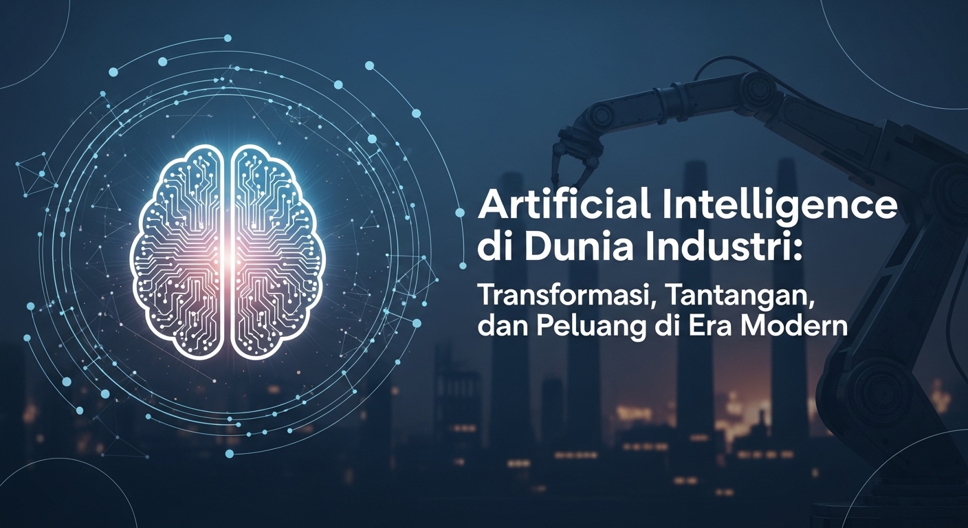 Artificial Intelligence di Dunia Industri: Transformasi, Tantangan, dan Peluang di Era Modern