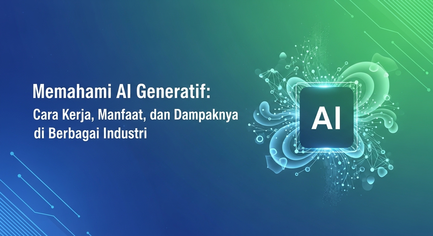 Memahami AI Generatif: Cara Kerja, Manfaat, dan Dampaknya di Berbagai Industri
