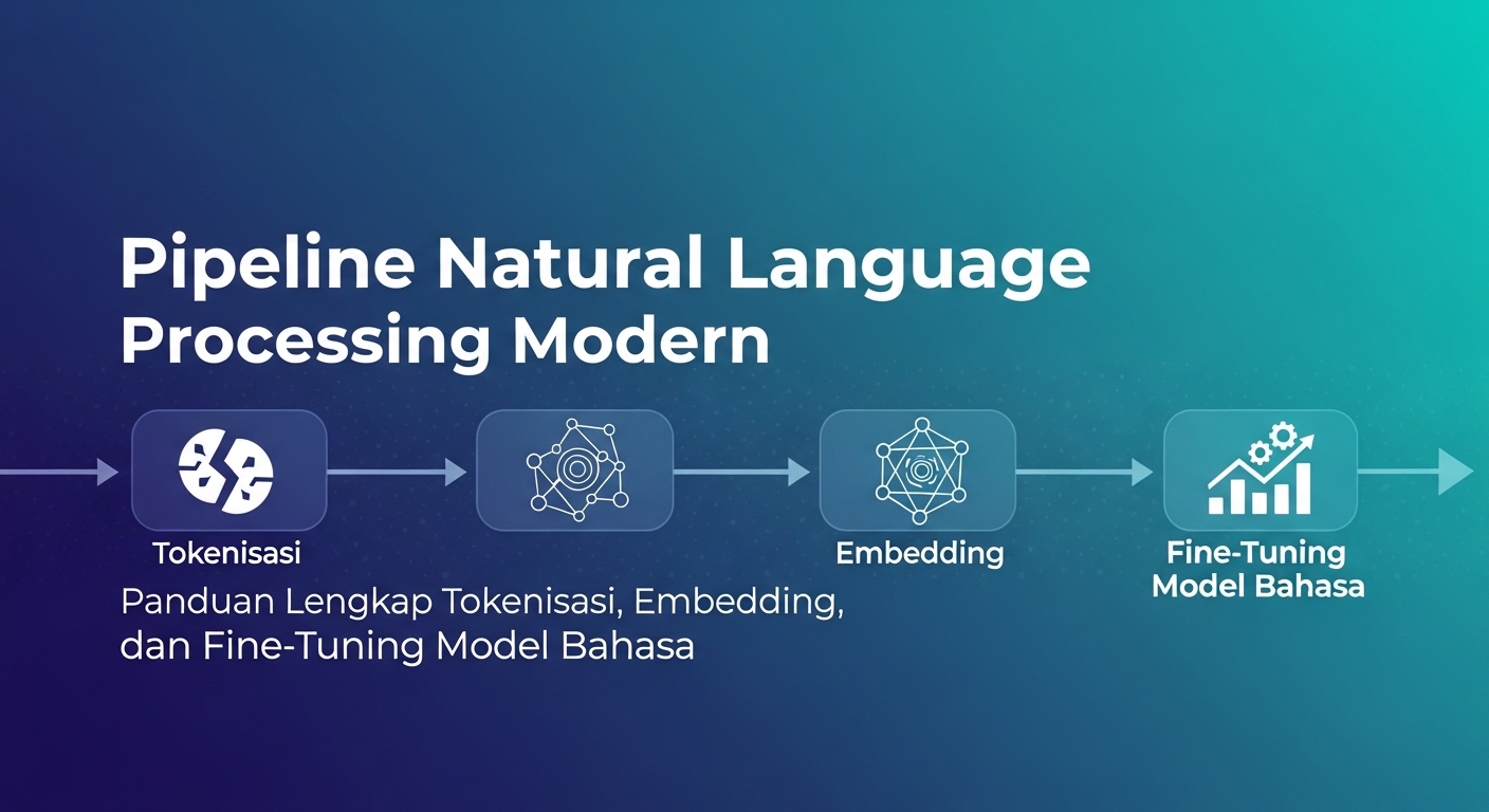 Pipeline Natural Language Processing Modern: Panduan Lengkap Tokenisasi, Embedding, dan Fine-Tuning Model Bahasa