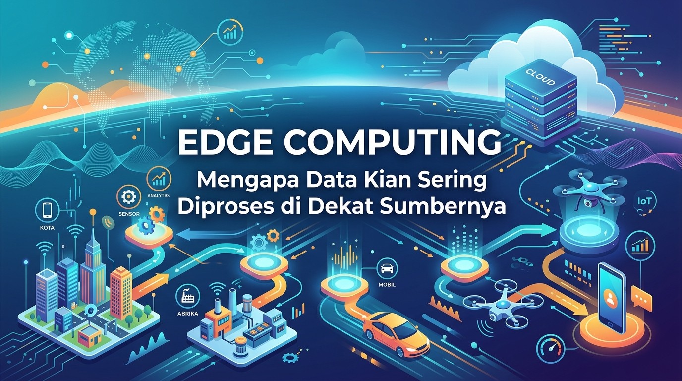 Edge Computing: Mengapa Data Kian Sering Diproses di Dekat Sumbernya
